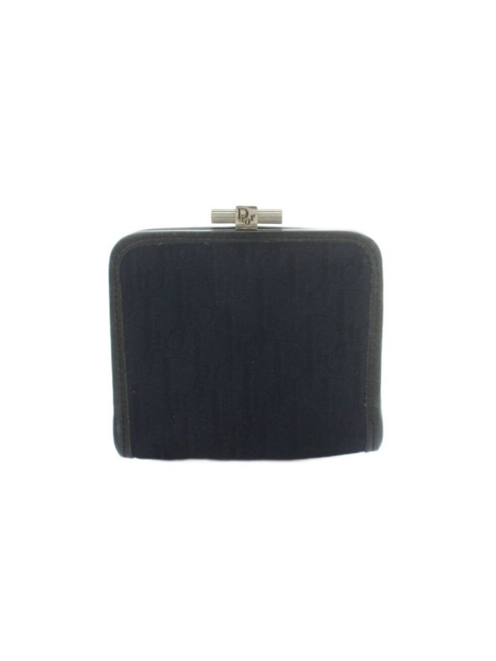 Dior Trotter Coin Purse Jacquard Navy
